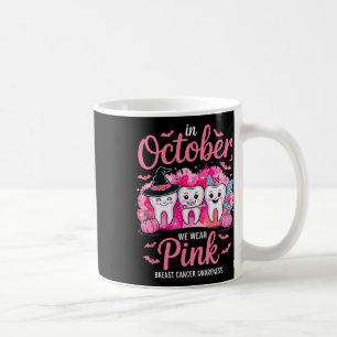 Caneca De Café Dentes De Outubro Bonitos Vestimos Suco De Cancer