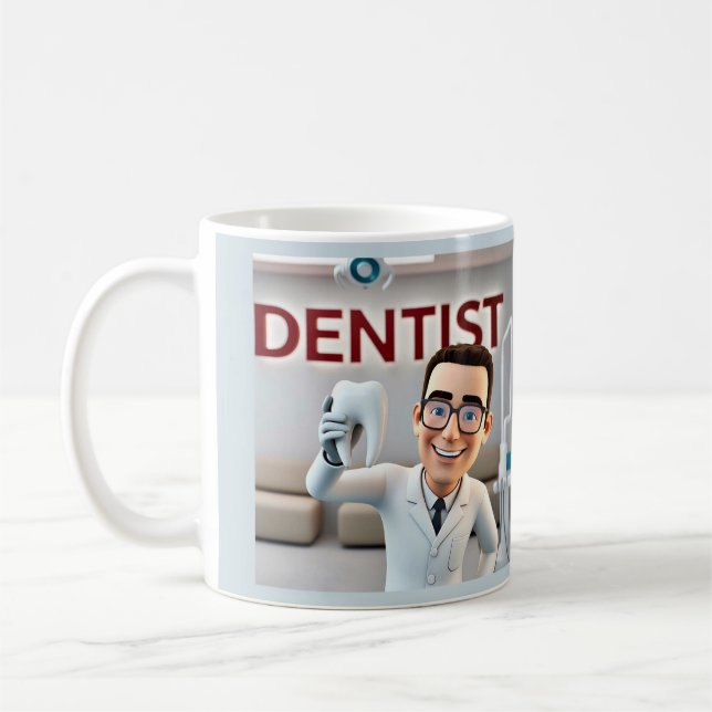 CANECA DE CAFÉ " DENTISTA " (Esquerda)