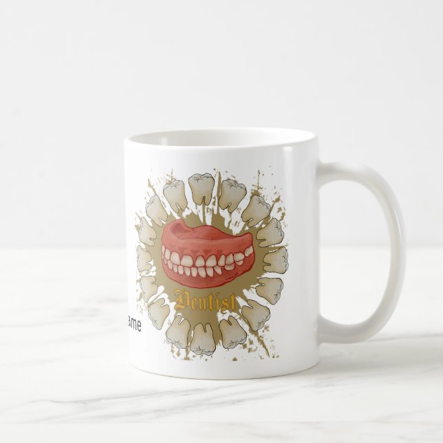 Caneca de café Dentista (Direita)
