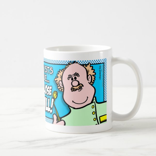 Caneca De Café Dentista (Direita)