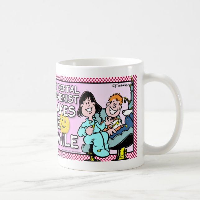 Caneca De Café Dentista (Direita)