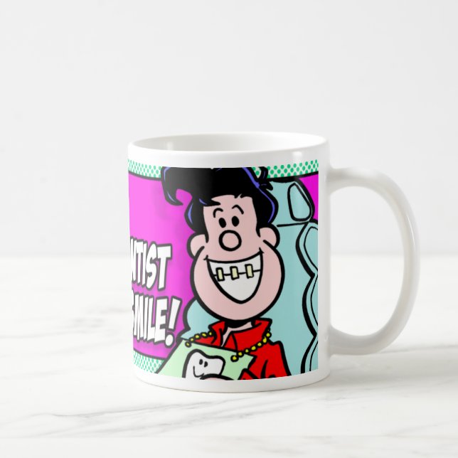 Caneca De Café Dentista (Direita)