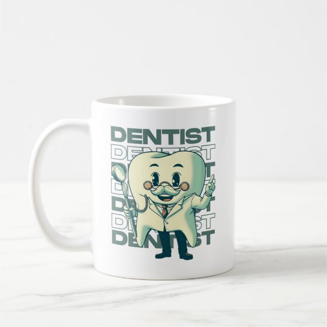 Caneca De Café Dentista (Esquerda)
