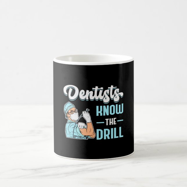 Caneca De Café Dentista Dentista Dentista Dentista Dente Dente De (Centro)