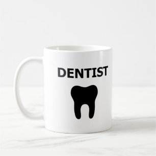 Caneca De Café Dentista, design de dente