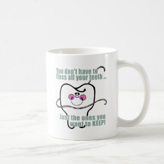 Caneca De Café Dentista engraçado e higienista dental