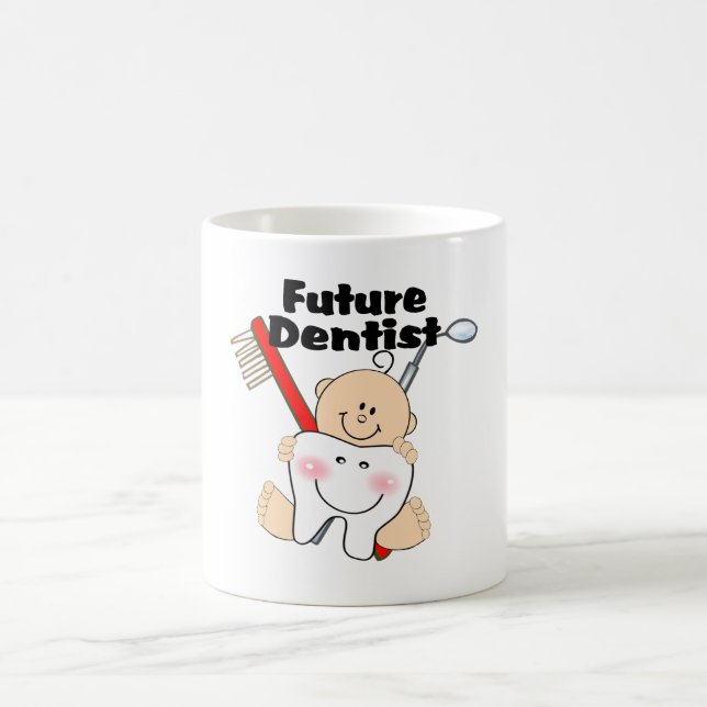 Caneca De Café Dentista futuro (Centro)