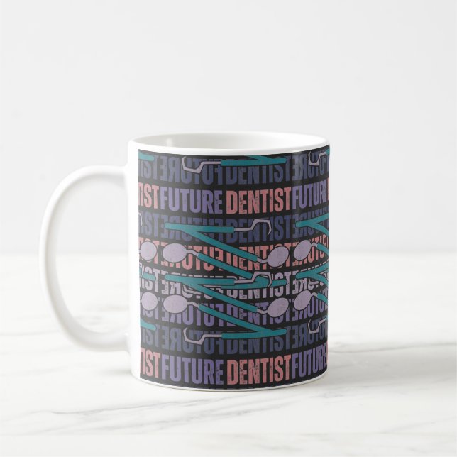 Caneca De Café Dentista Futuro (Esquerda)