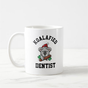 Caneca De Café Dentista Koalafied