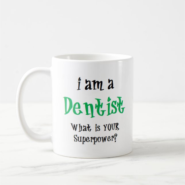 Caneca De Café dentista Mug (Esquerda)