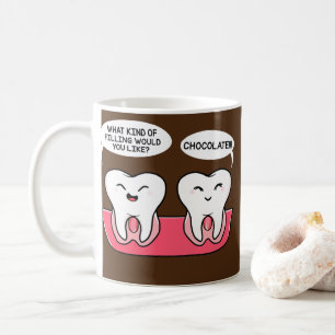 Caneca De Café Dentista Que Tipo De Enchimento Você Gostaria De D