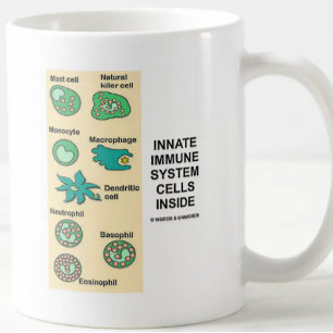 Caneca De Café Dentro Inate Imune System Cell