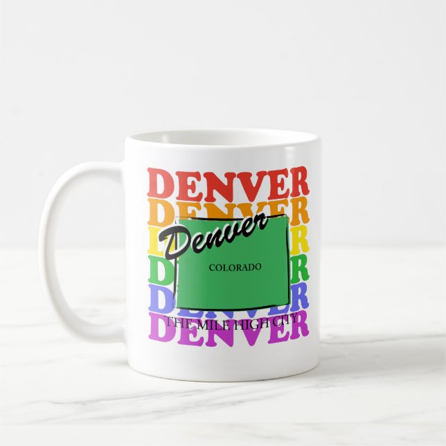 Caneca De Café Denver coffee mug  (Esquerda)