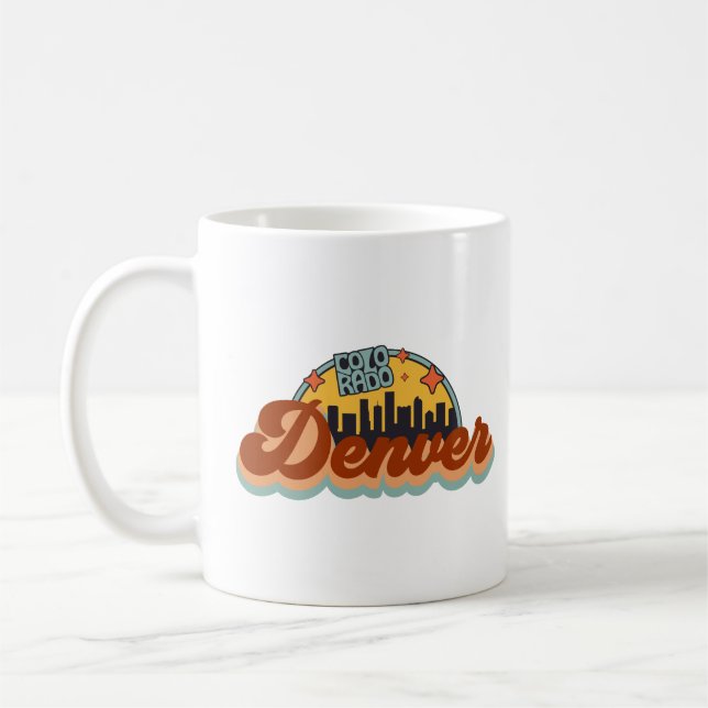 Caneca De Café Denver, Colorado (Esquerda)