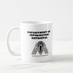 Caneca De Café Departamento da pesquisa documental