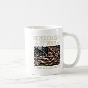 Caneca De Café Departamento De Bandeira Da Camuflagem Dos Eua Do 