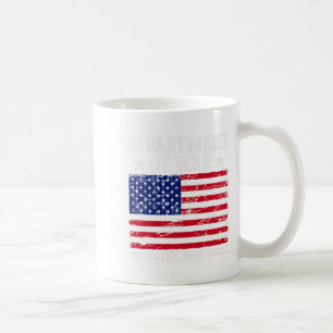 Caneca De Café Departamento De Bandeira Da Camuflagem Dos Eua Do
