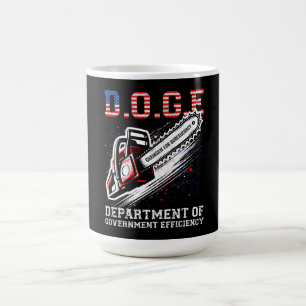 Caneca De Café Departamento De Eficiência Do Governo DOGE