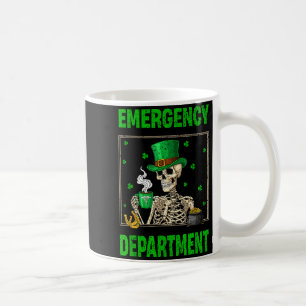 Caneca De Café Departamento de emergência esqueleto enfermeira di