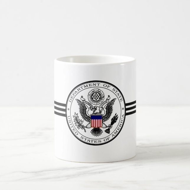 Caneca De Café Departamento de Estado dos Estados Unidos (Centro)