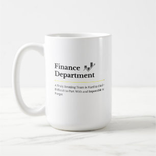 Caneca De Café Departamento Financeiro Café Mug