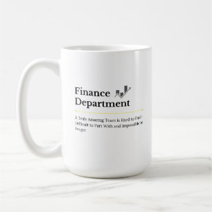 Caneca De Café Departamento Financeiro Café Mug