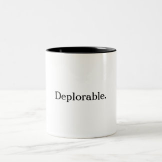 Caneca de café deplorável