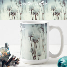 Caneca De Café Depois de uma queda de neve