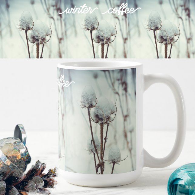 Caneca De Café Depois de uma queda de neve (Criador carregado)