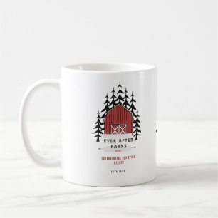 Caneca De Café Depois do Fazenda personalizou a manutenção do na