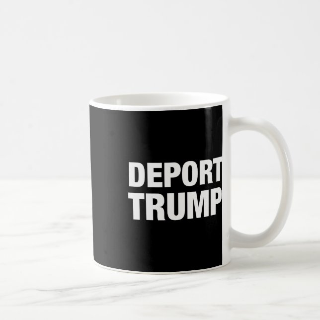 Caneca De Café Deport Trump - #resist (Direita)