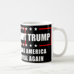 Caneca De Café Deport Trump Torna A América Normal Novamente Engr