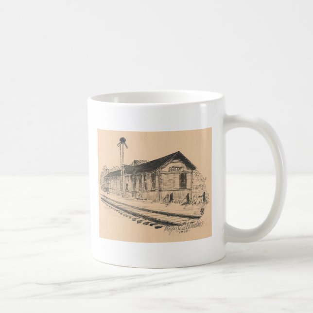 CANECA DE CAFÉ DEPÓSITO DE BAY VERMELHO MUG 11 OZ (Direita)