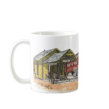 Depósito ocidental velho da estrada de ferro