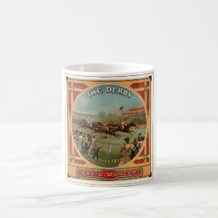 Caneca De Café Derby Vintage Horse Racing David Dunlop