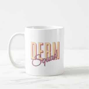 Caneca De Café Dermatologia Estética Trabalhador de Cuidados Cutâ