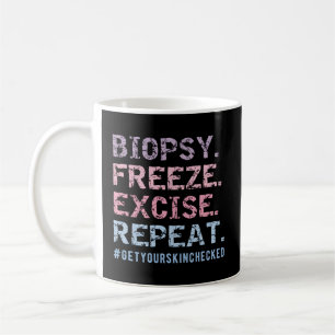 Caneca De Café Dermatologista Biopsy Imobilizado Dermatol