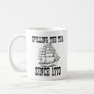 Caneca De Café Derramando o Chá Desde 1773 Professor de História 