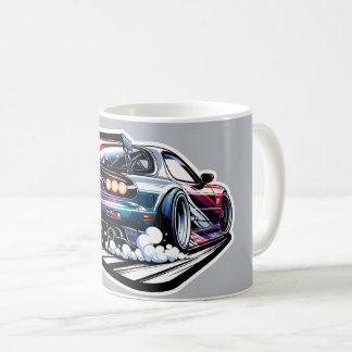 Caneca De Café Derrapagem de Mazda RX7 FD