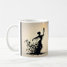 Derreter Flamenco Dançarino Café Mug