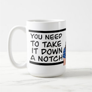 Caneca De Café Derrube um entalhe - Janta na América