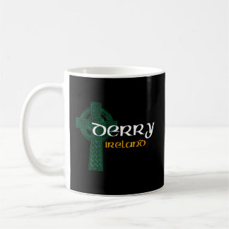 Caneca De Café Derry Ireland County Celtic Gaelic Football And Hu