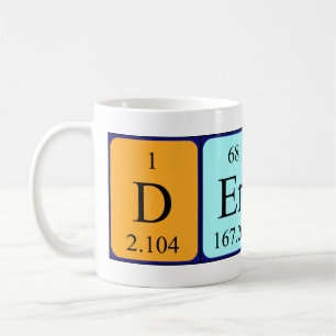 Caneca De Café Derwin periódico mesa nome mug