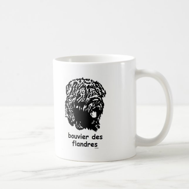 Caneca De Café DES Flandres de Bouvier (Direita)