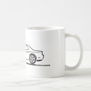 Caneca De Café Desafiador Dodge 2010
