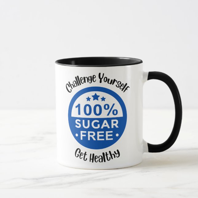 Caneca de Café Desafie-se Fique Saudável (Direita)