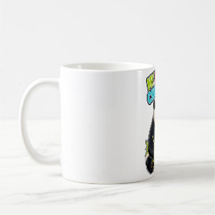 Caneca de Café Desafio de Dieta do Panda Engraçado
