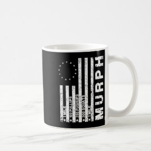 Caneca De Café desafio de treino de dia de memória murph betsy ro