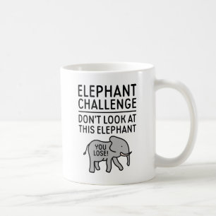 Caneca De Café Desafio do Elefante