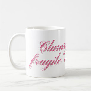 Caneca De Café Desajeitado Perto da Masculinidade Frágil Engraçad